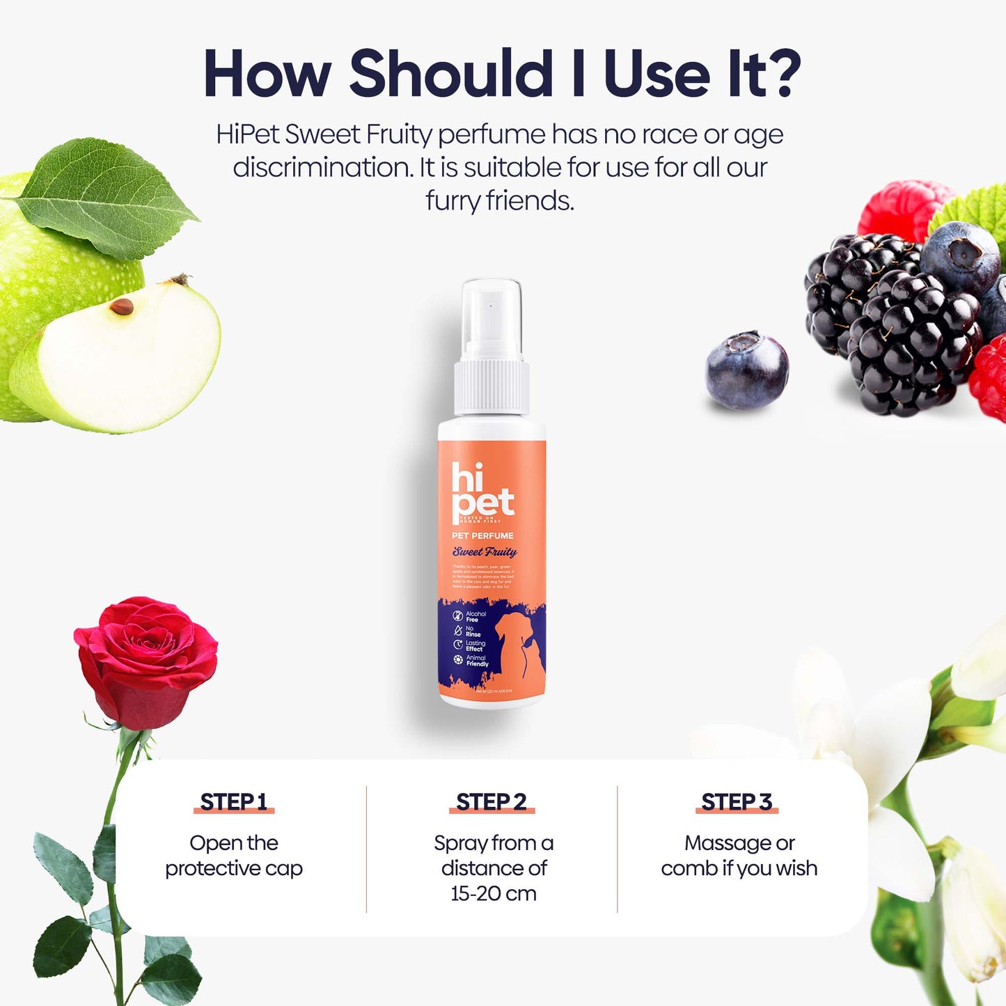 Sweet Fruity Pet Perfume