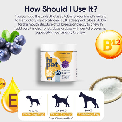 Multivitamin Bites for Dogs - Soft Chews