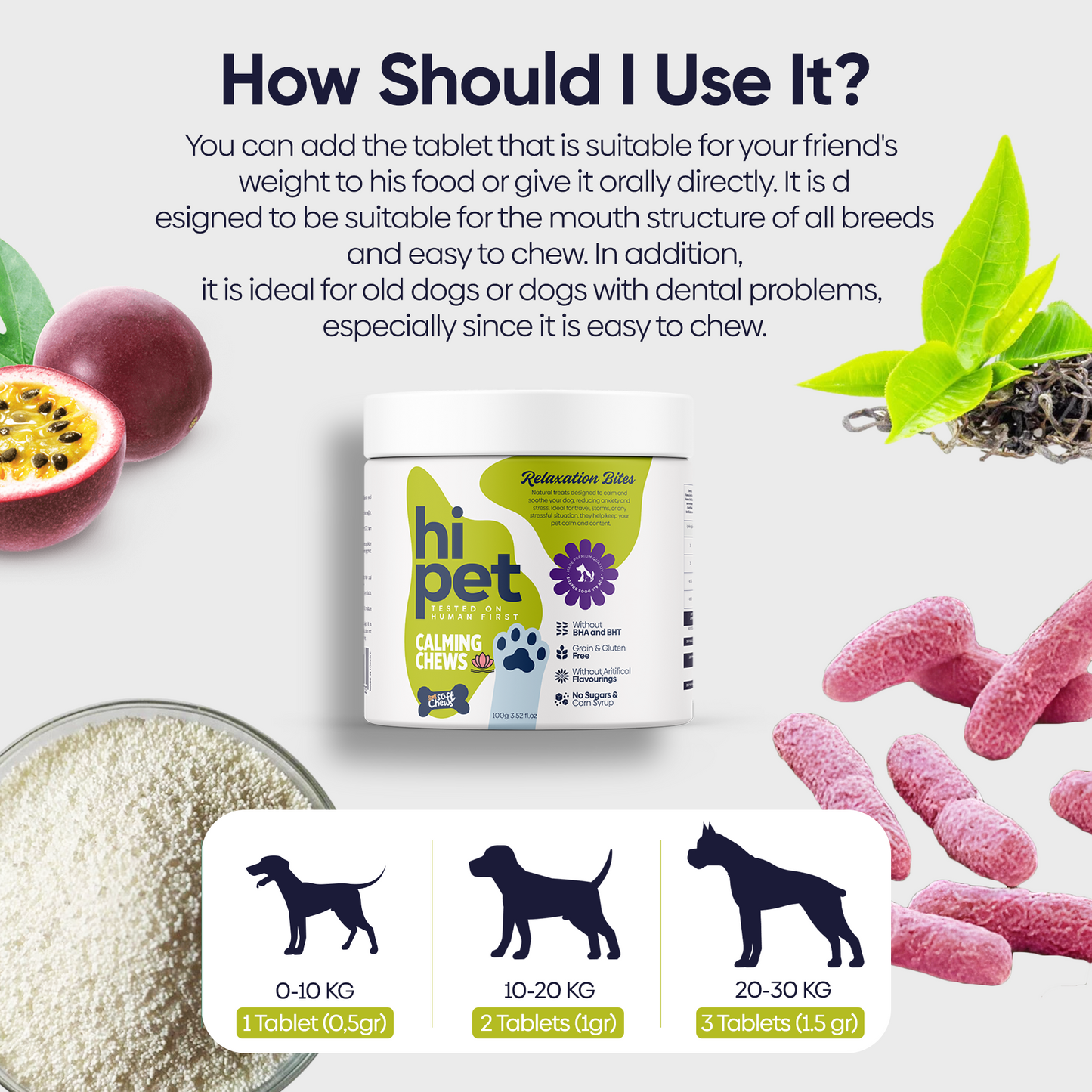 Calming Bites for Dogs - Soft Chews