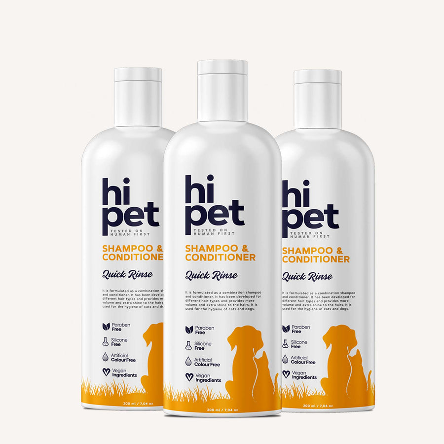 HiPet Shampoo&Conditioner 2in1 Bundle ( x3)